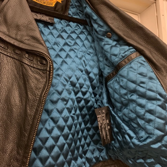 Harley Davidson Fringe Leather Motorcycle Jacket - Picture 4 of 4